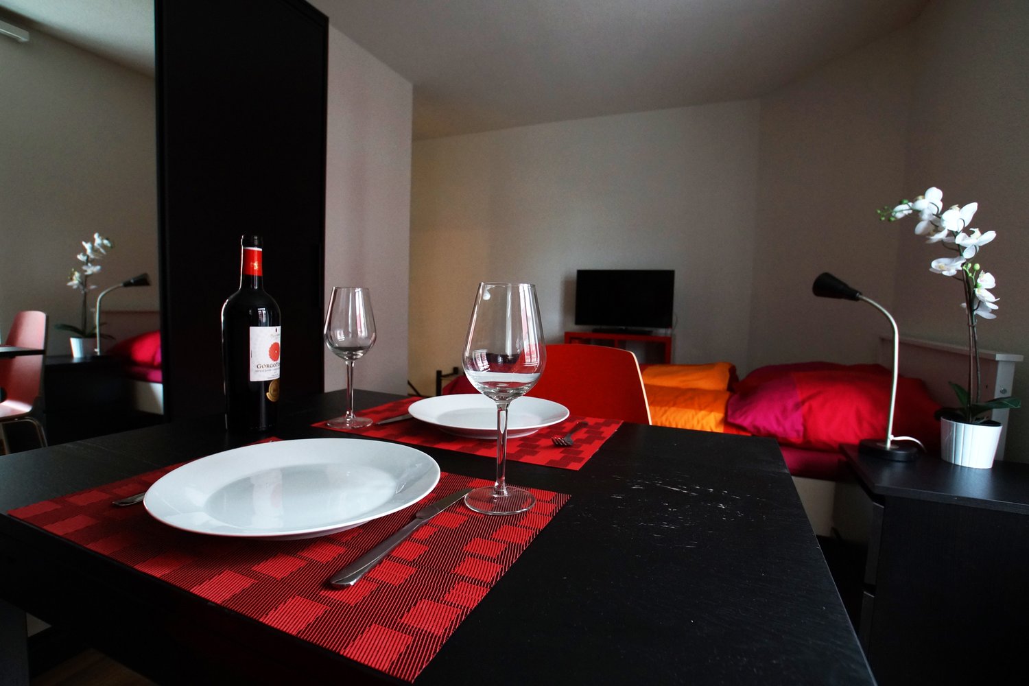 1 room furnished flat