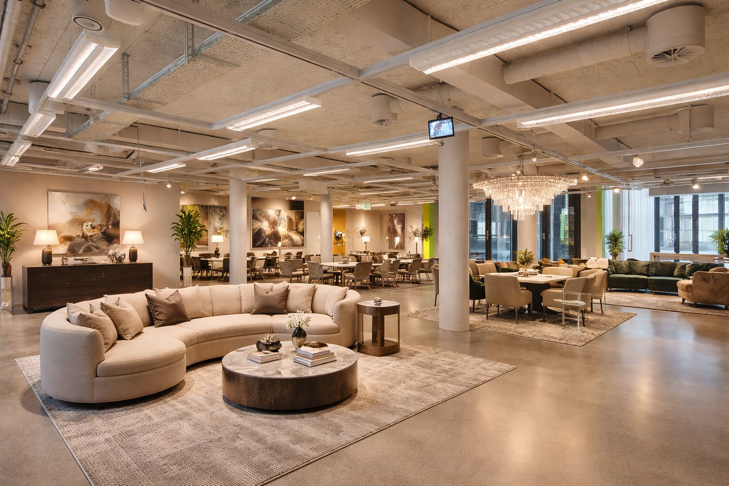 633m² shop