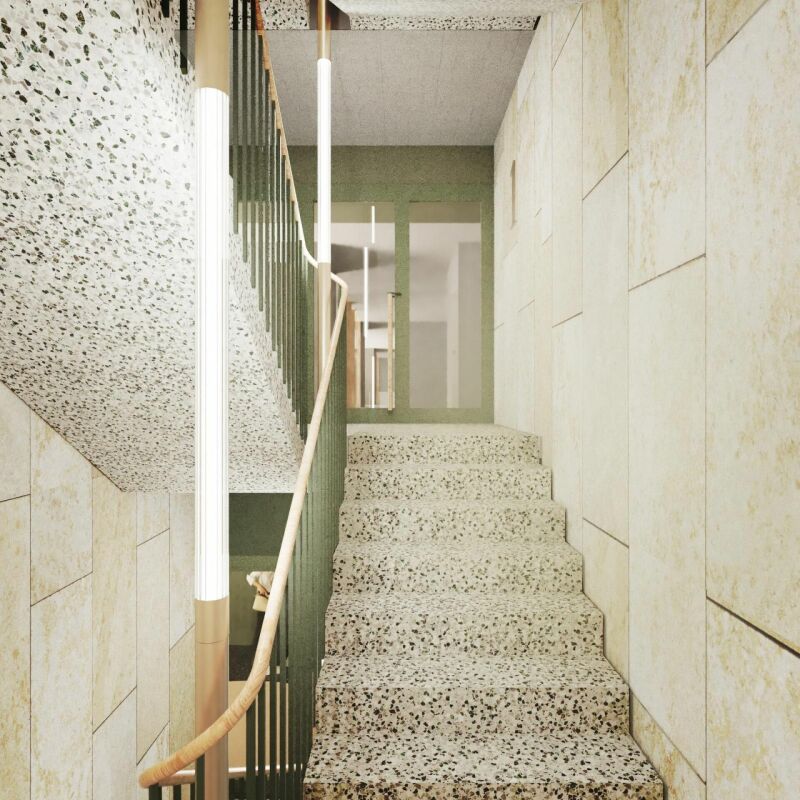 2000m² office