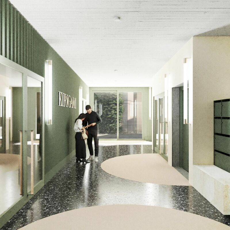 2000m² office