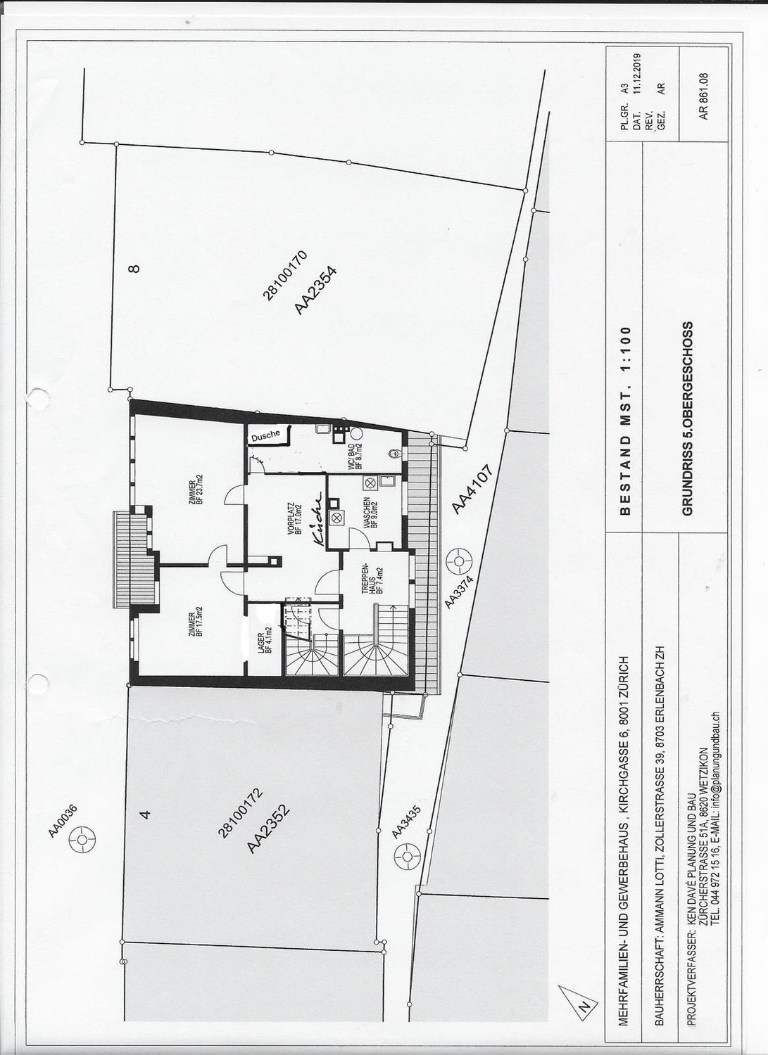 2 ½ rooms apartment