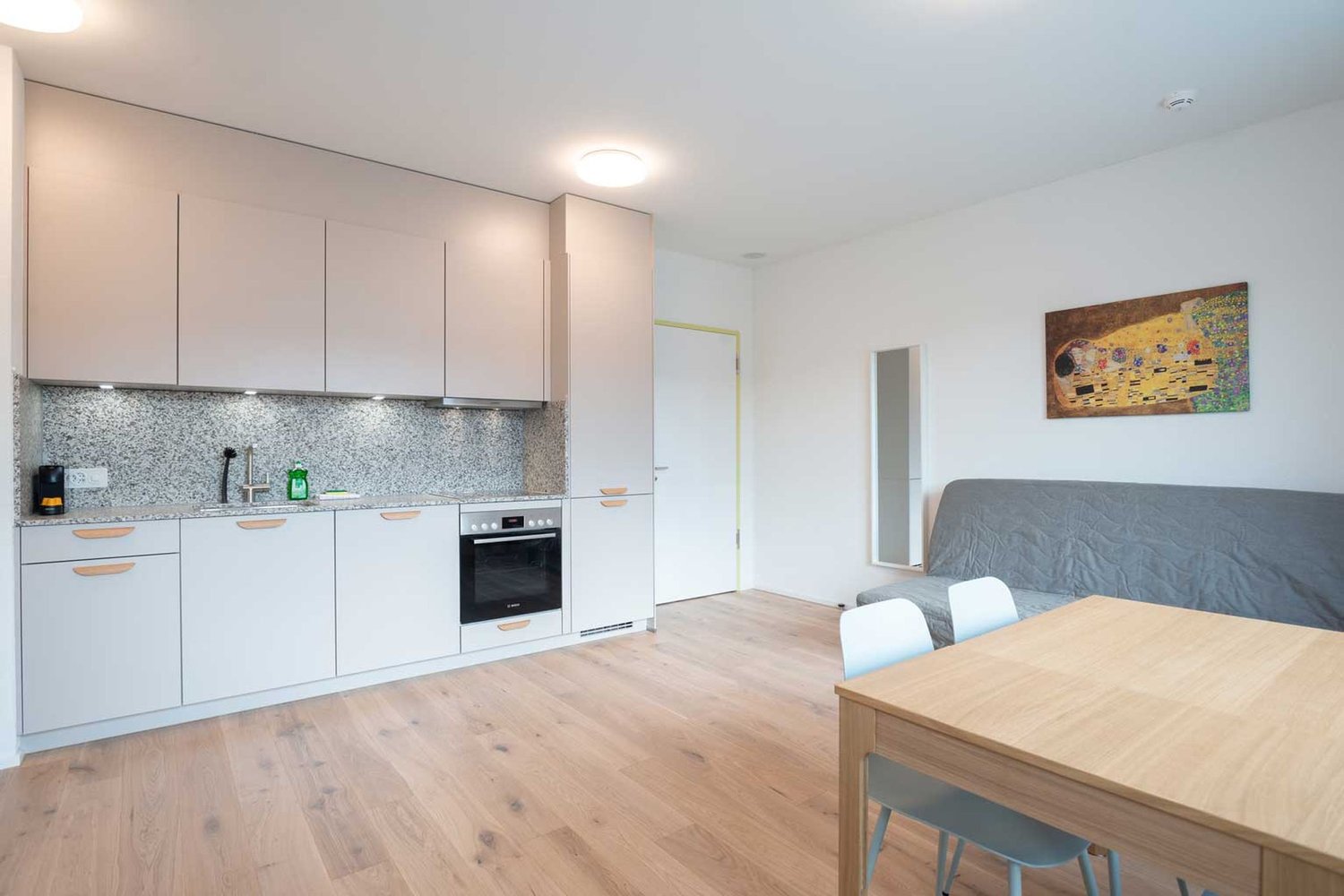 2 rooms furnished flat