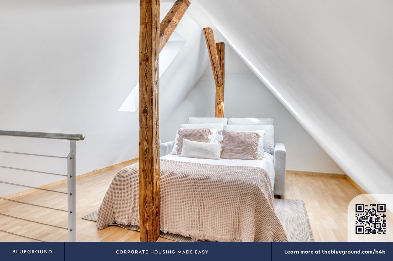 2 rooms furnished flat