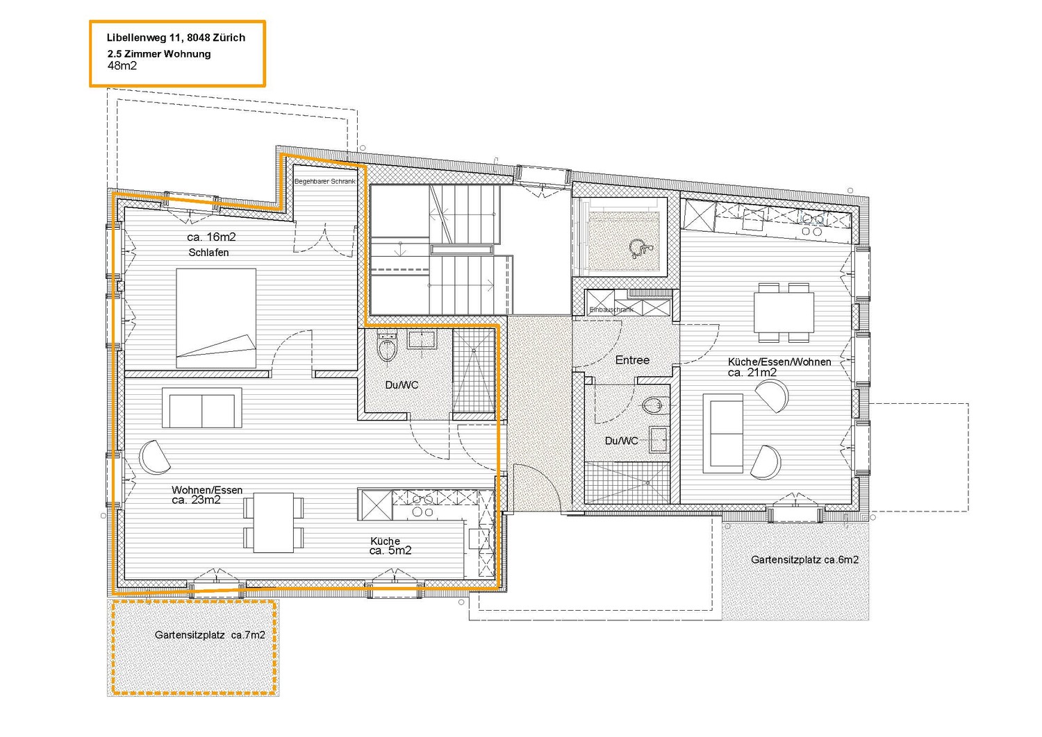 2 ½ rooms apartment