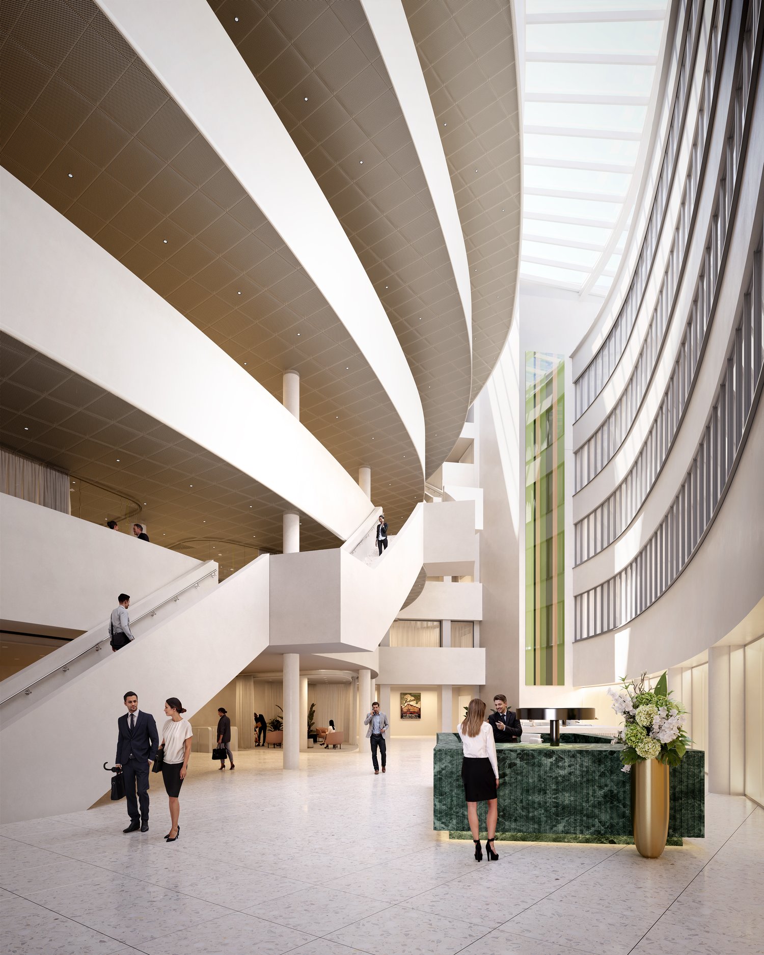 13000m² office