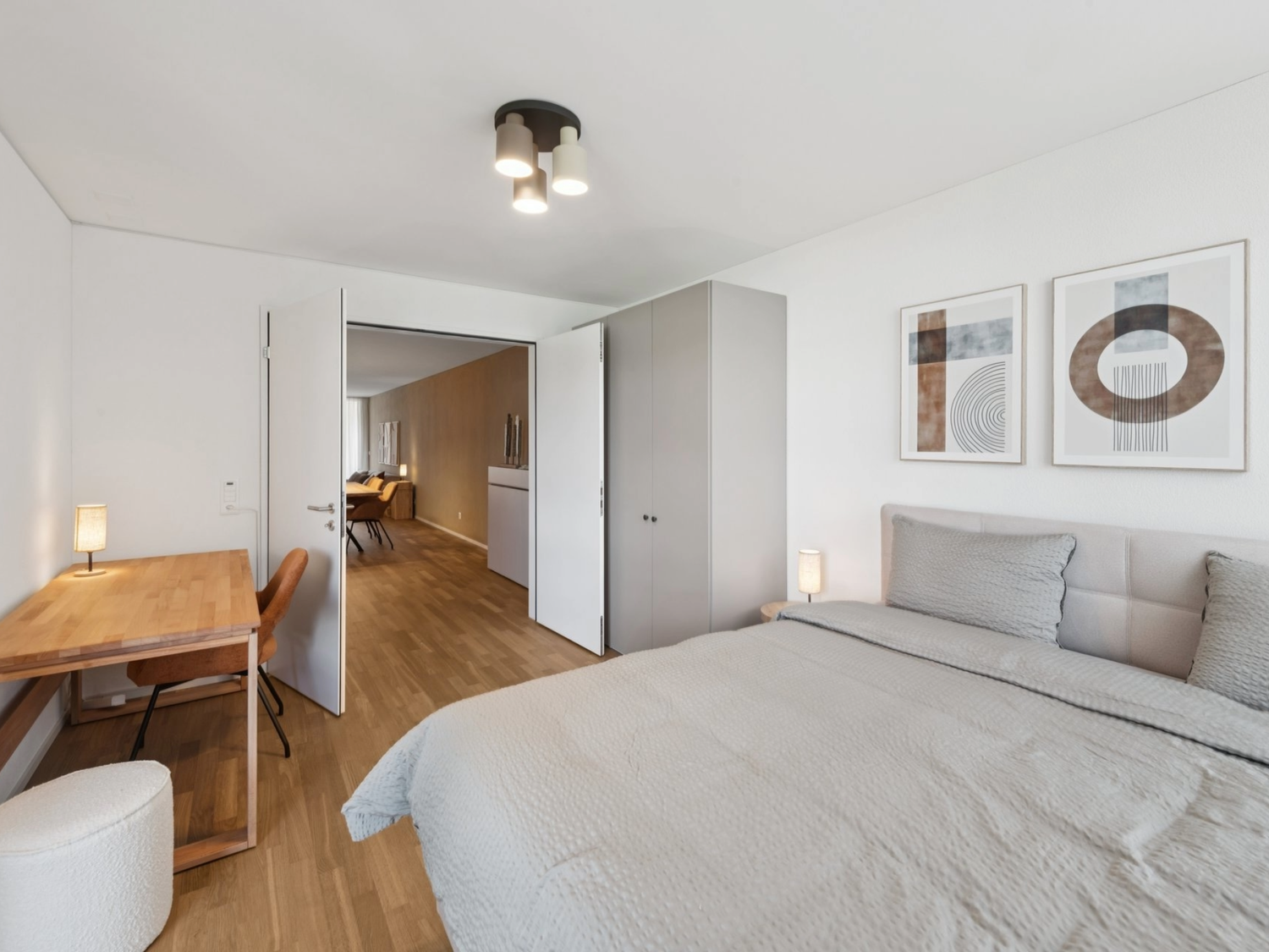 2 ½ rooms furnished flat