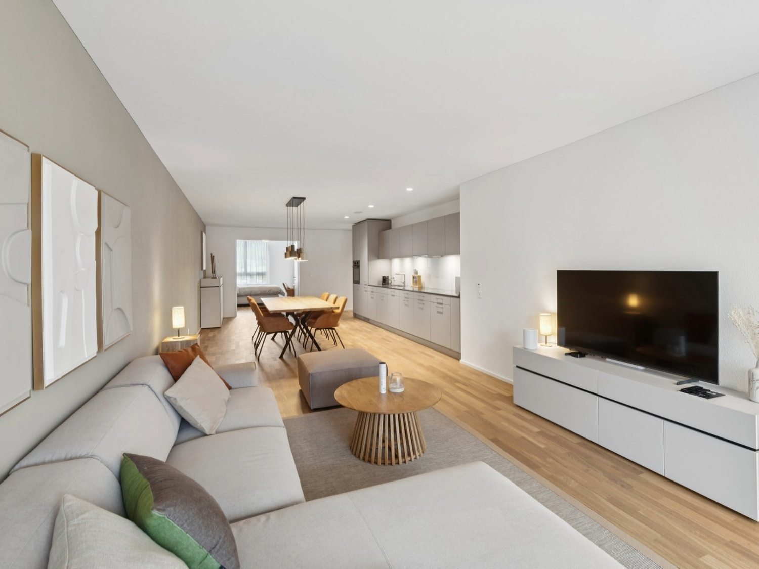 2 ½ rooms furnished flat