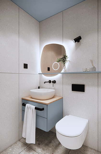 2 ½ pièces appartement meublé
