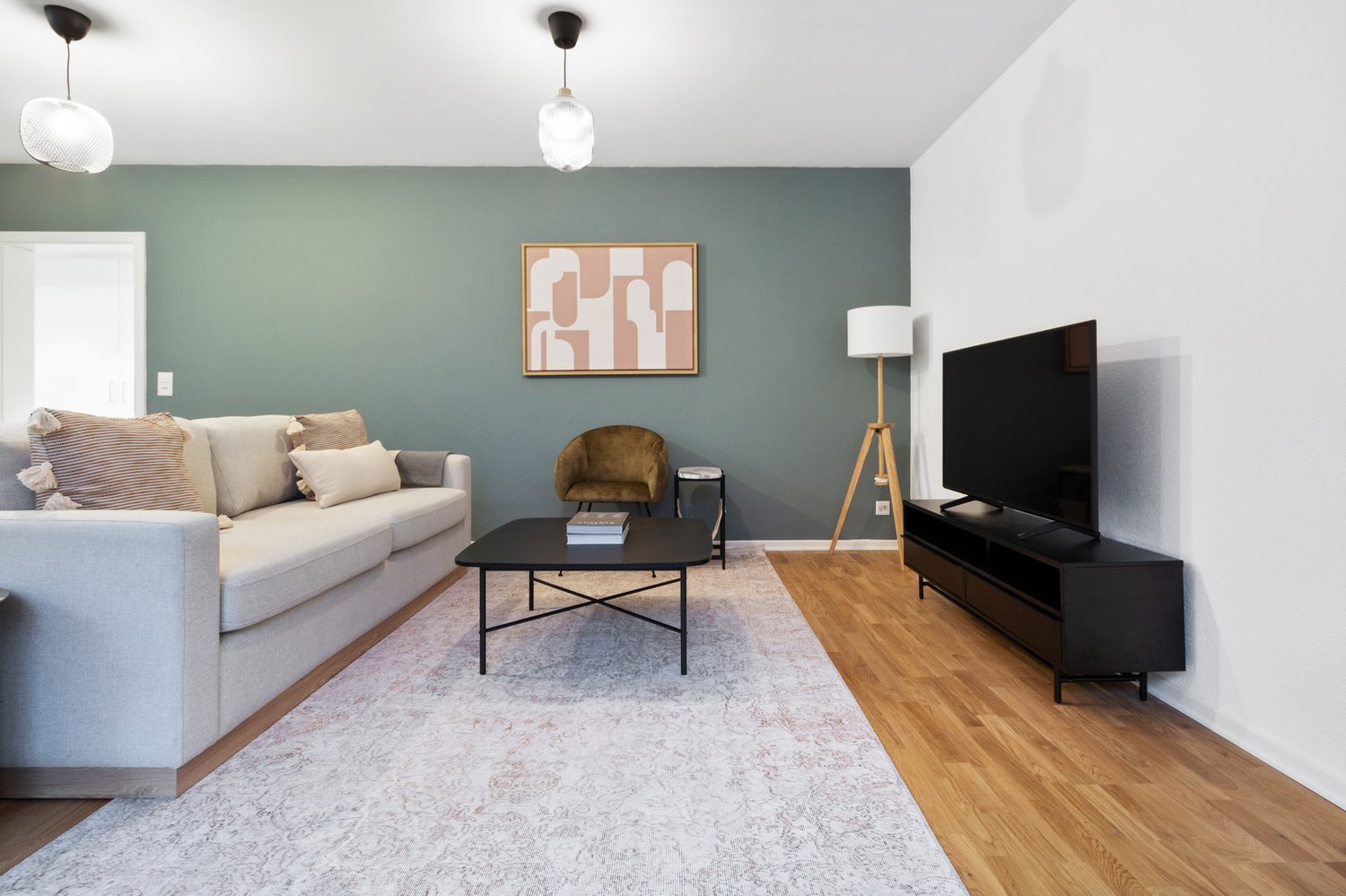 3 ½ rooms furnished flat