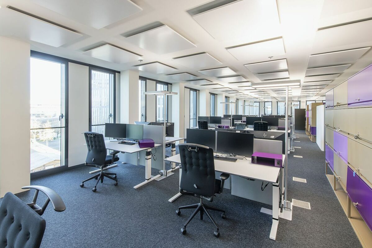 1986m² de bureaux