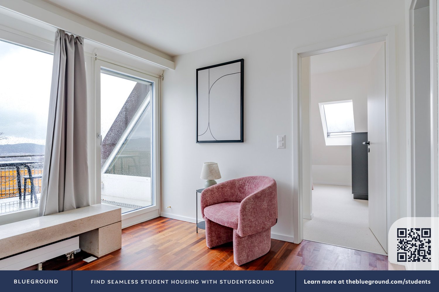 3 ½ rooms furnished flat