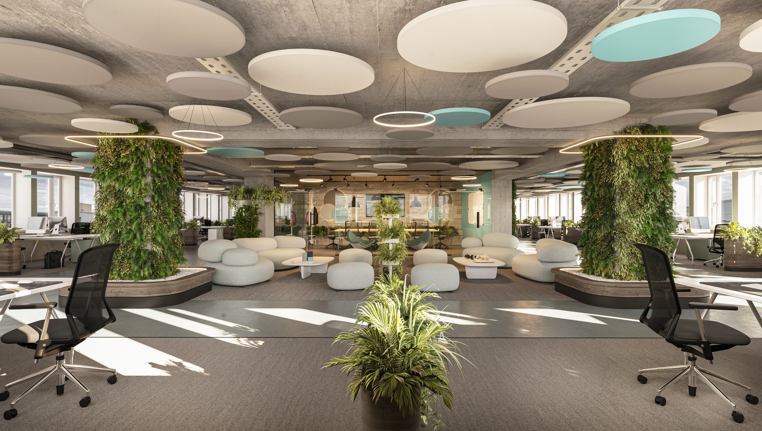 798m² office