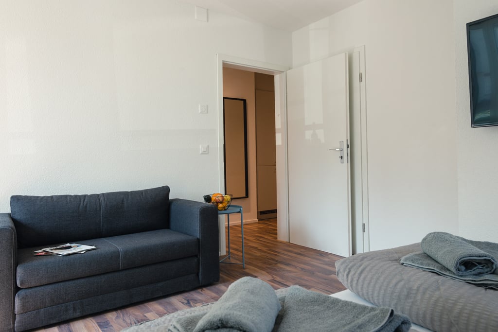 Möbliertes 1 ½ Zimmer Apartment