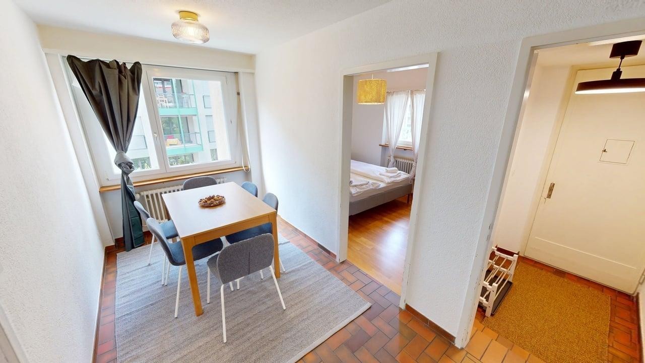 Möblierte 3-Zimmer-Wohnung