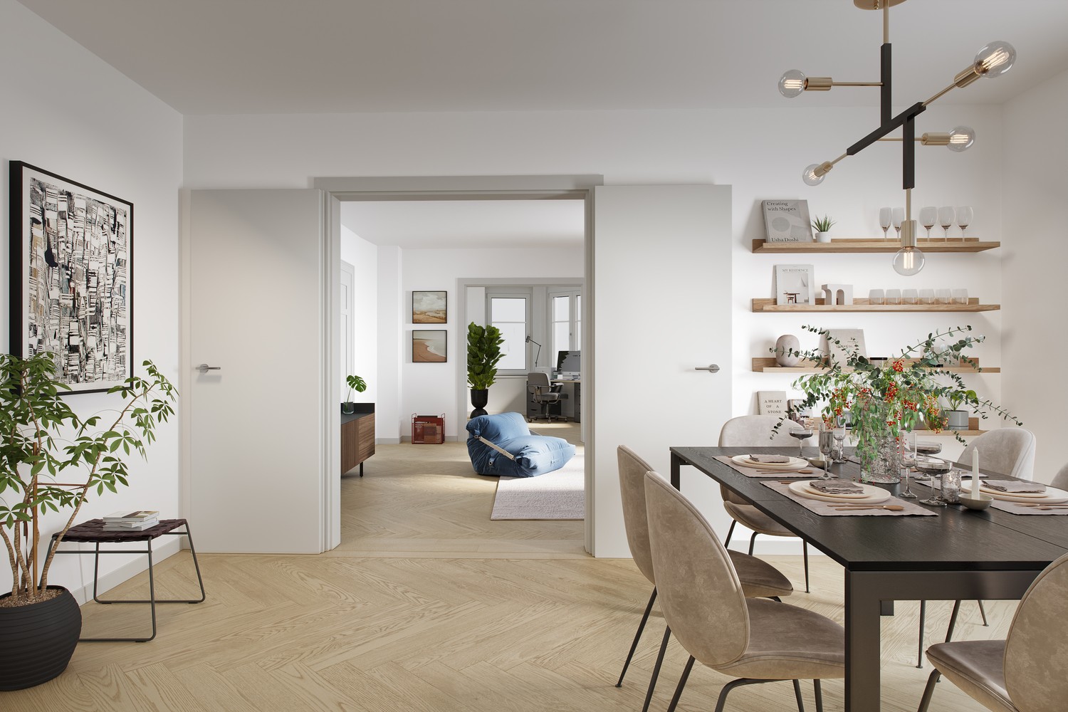 6 ½ rooms apartment