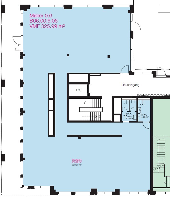 326m² shop