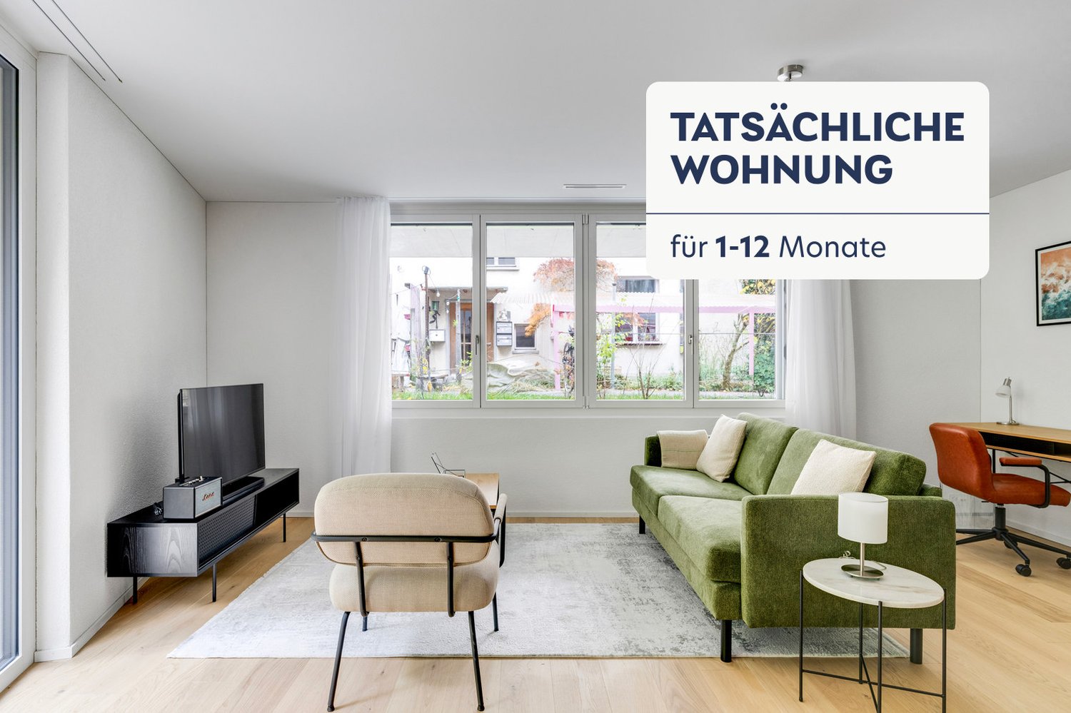 Appartement meublé 3 ½ pièces