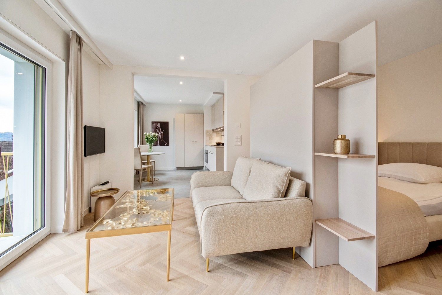 1 ½ rooms furnished flat