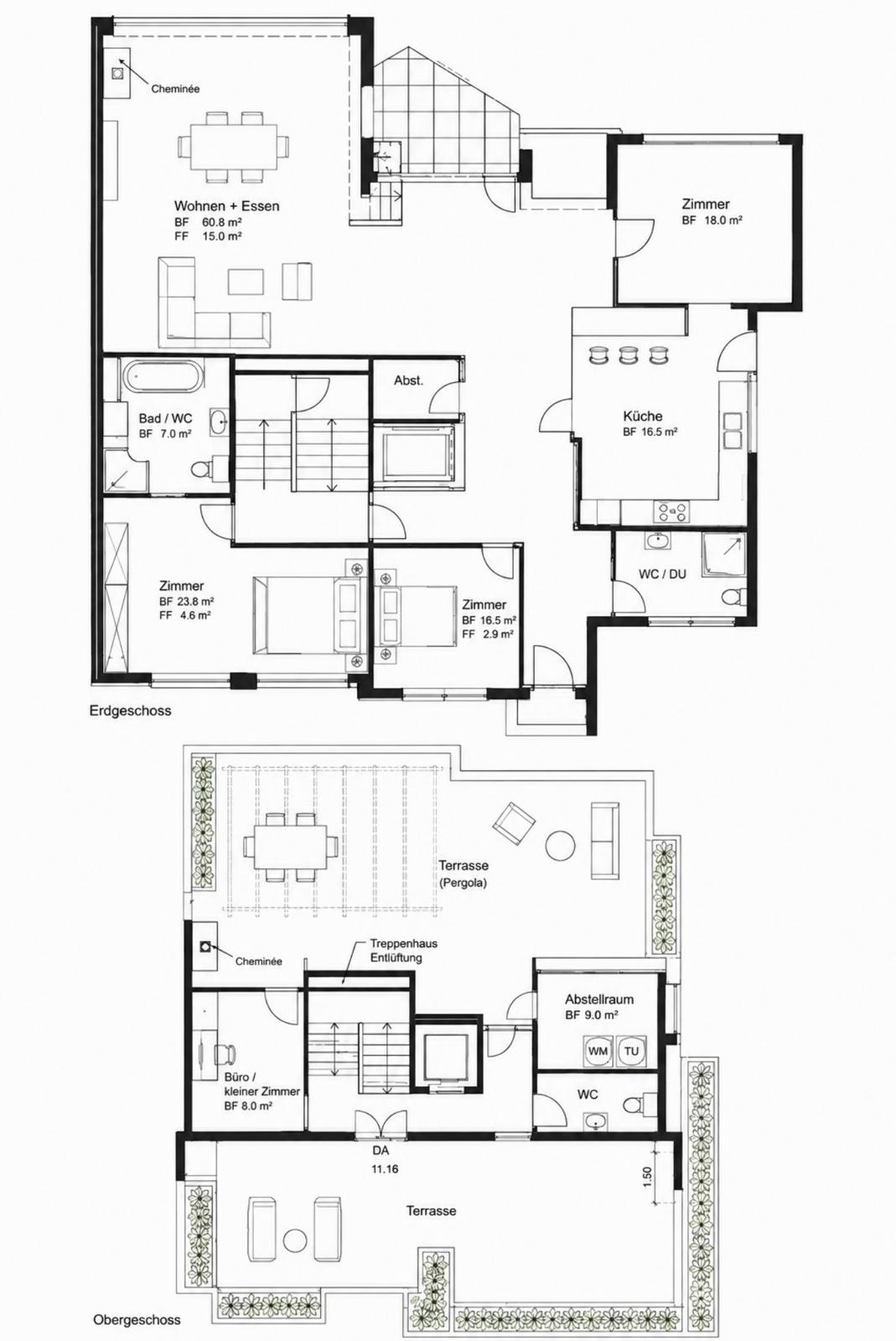 6 rooms duplex