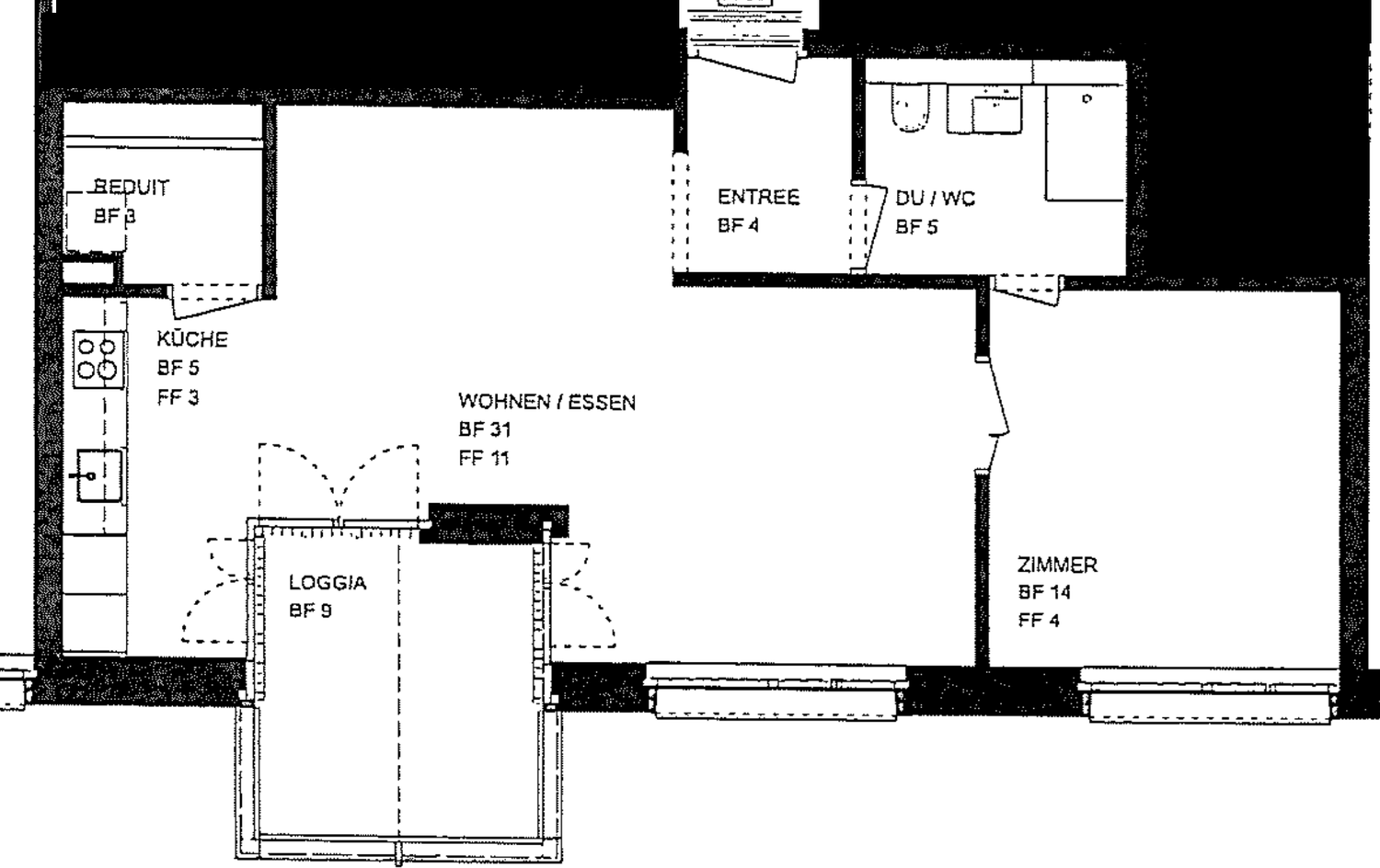 Appartamento di 2 ½ locali