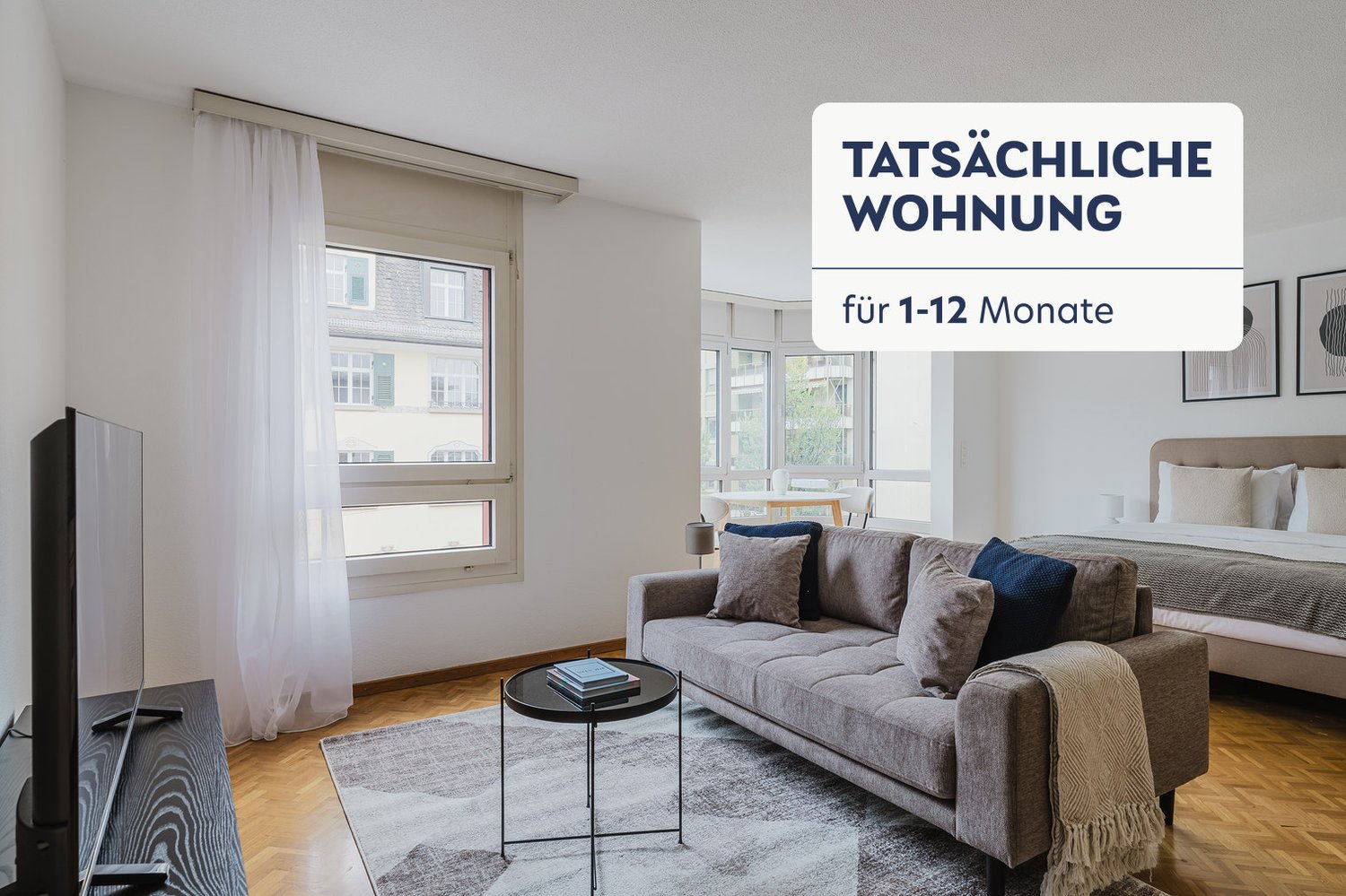 1 ½ rooms furnished flat
