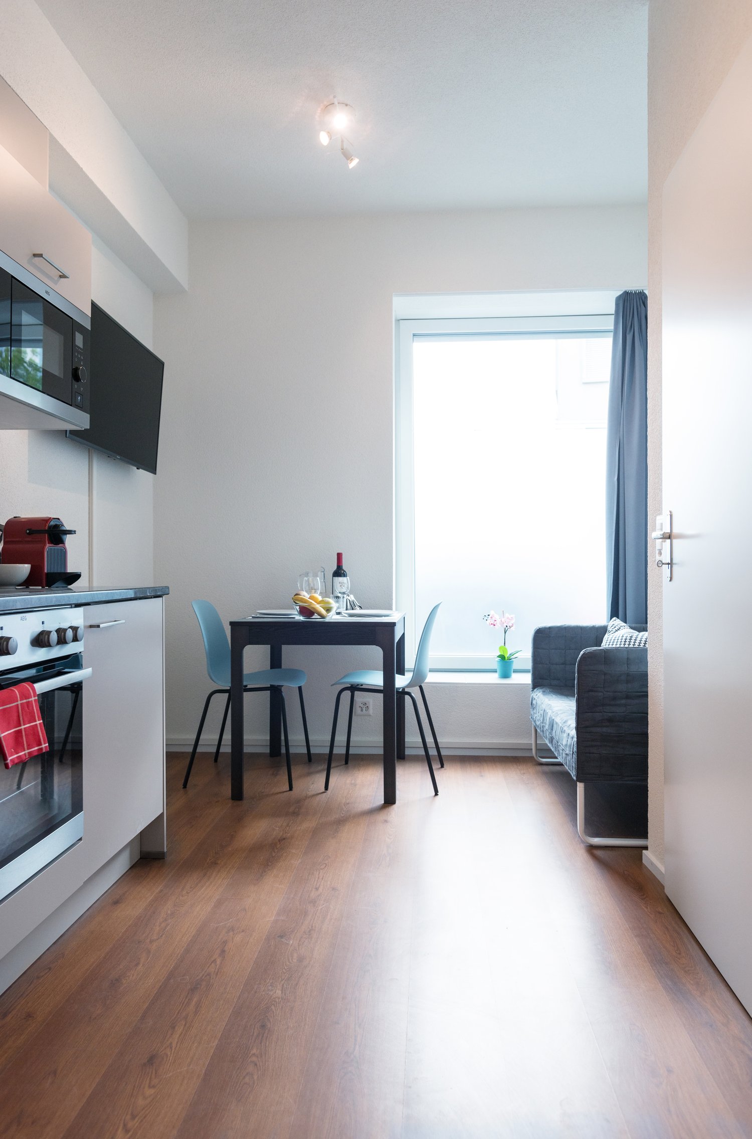 2 rooms furnished flat