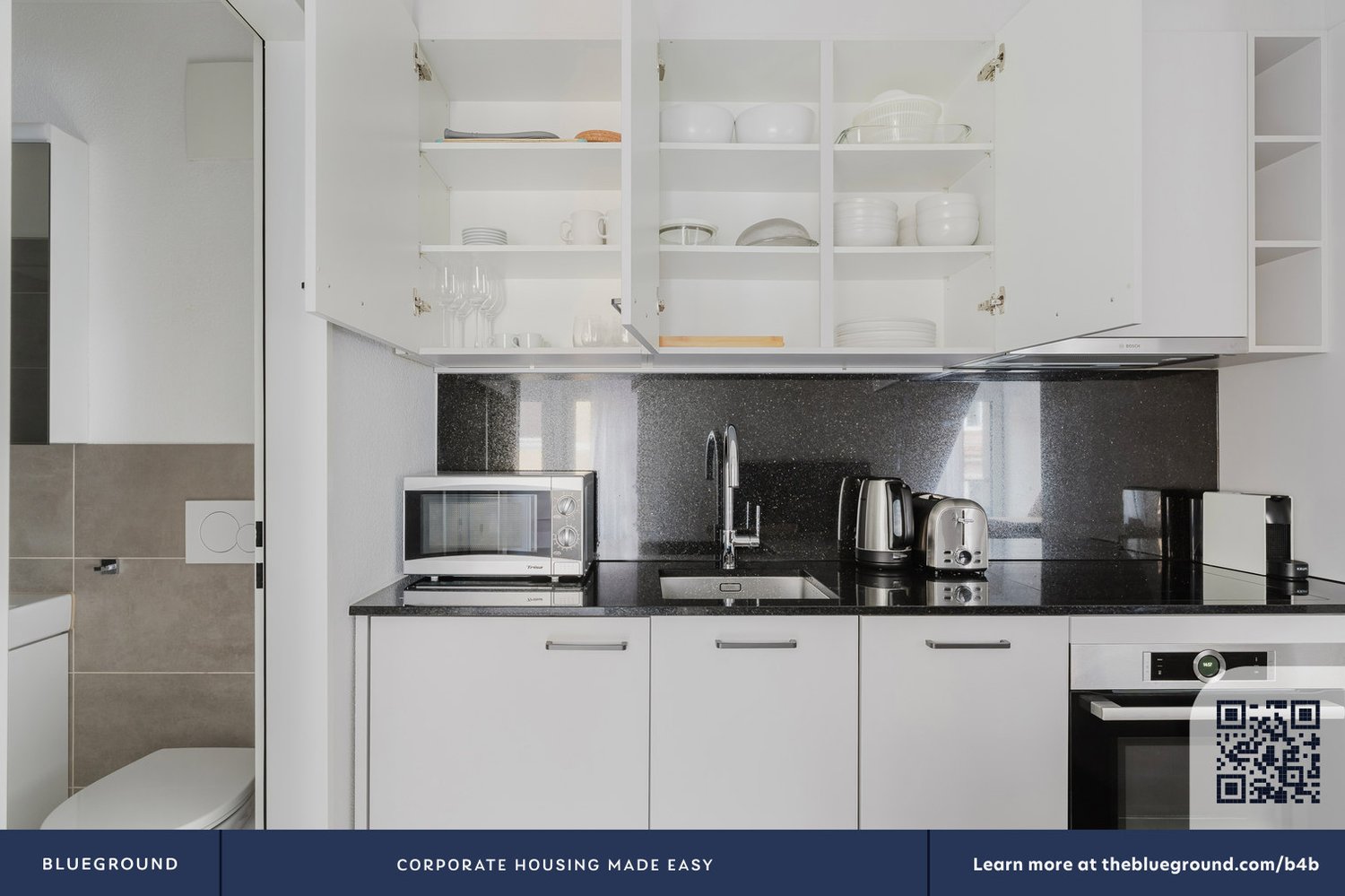 2 ½ rooms furnished flat
