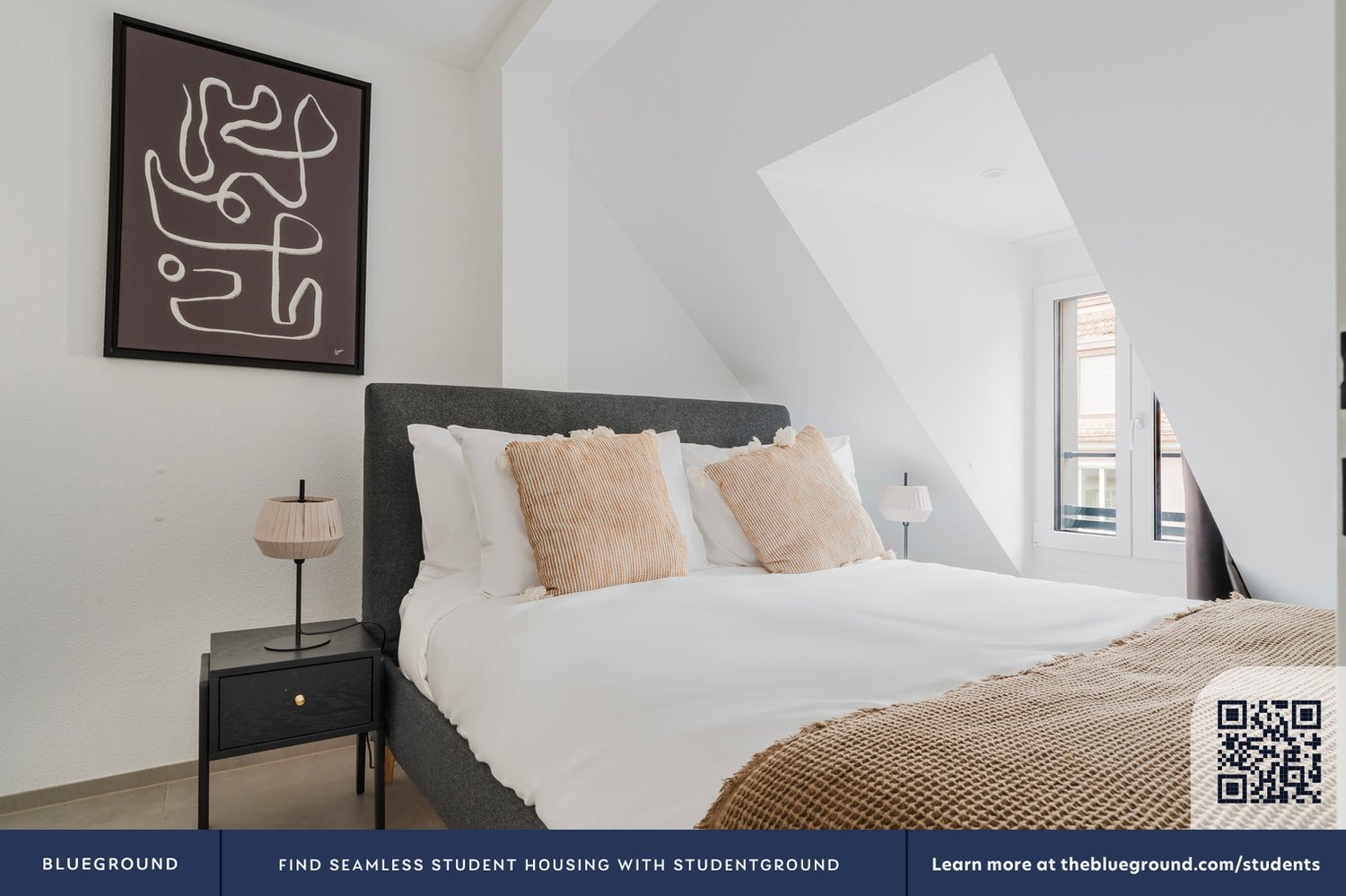 2 ½ rooms furnished flat