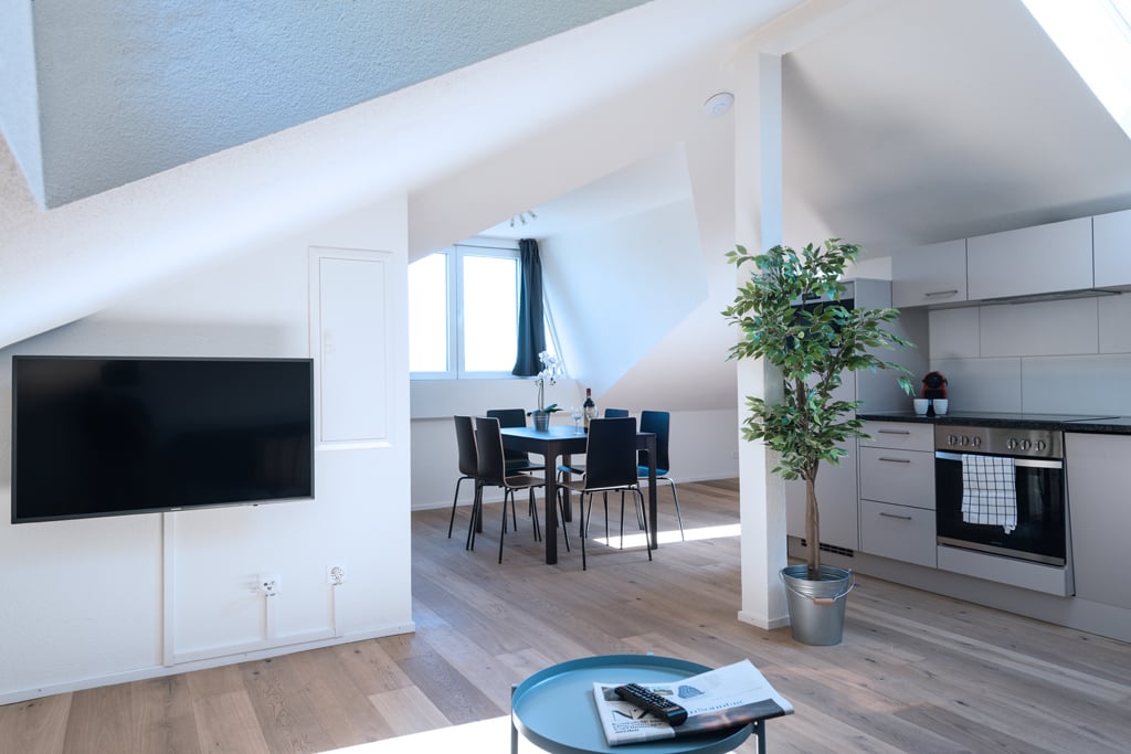 3 ½ rooms furnished flat