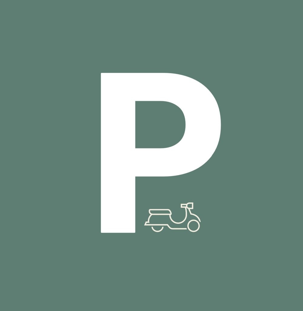 Parcheggio per biciclette coperto