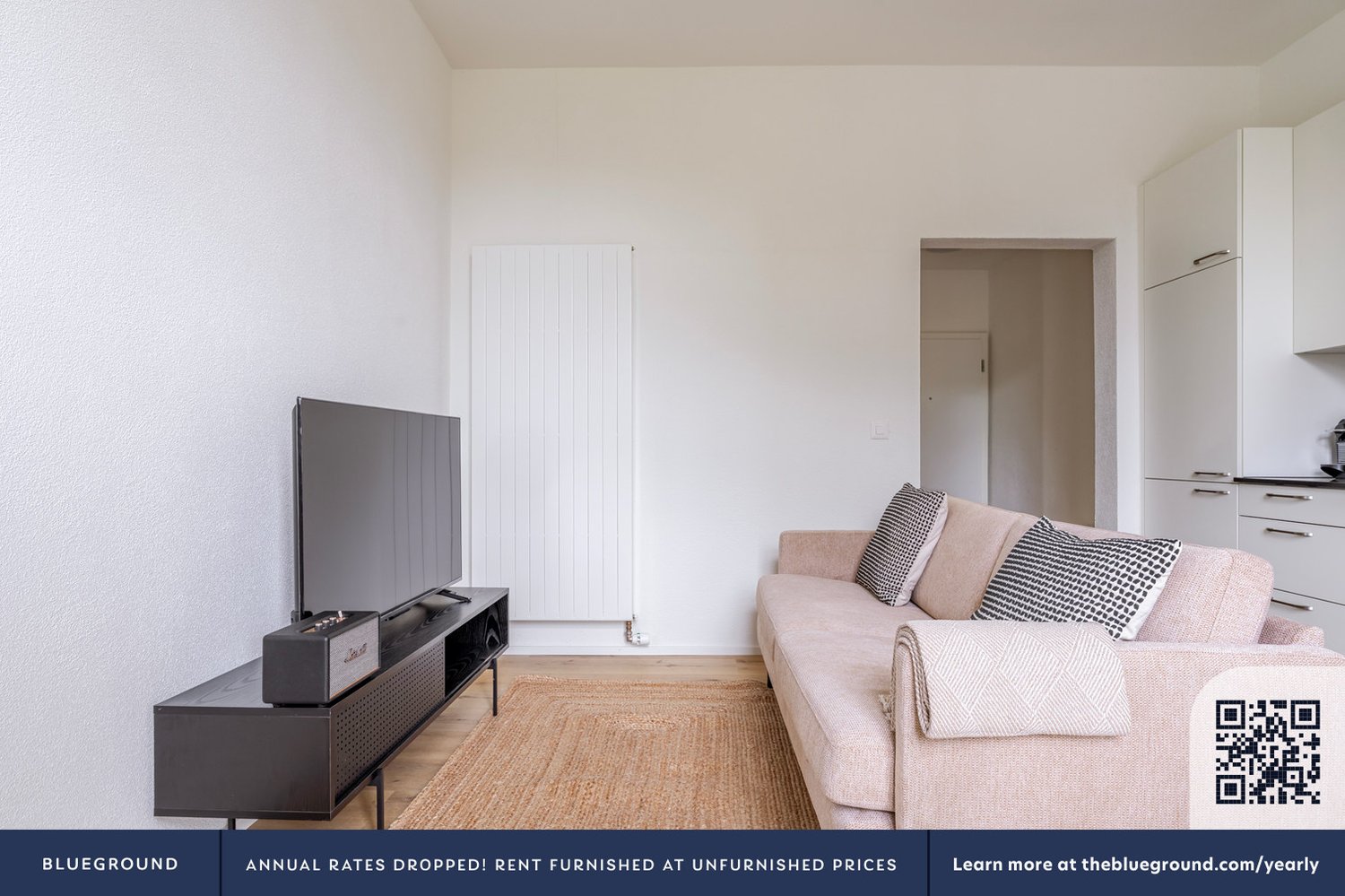 2 ½ rooms furnished flat