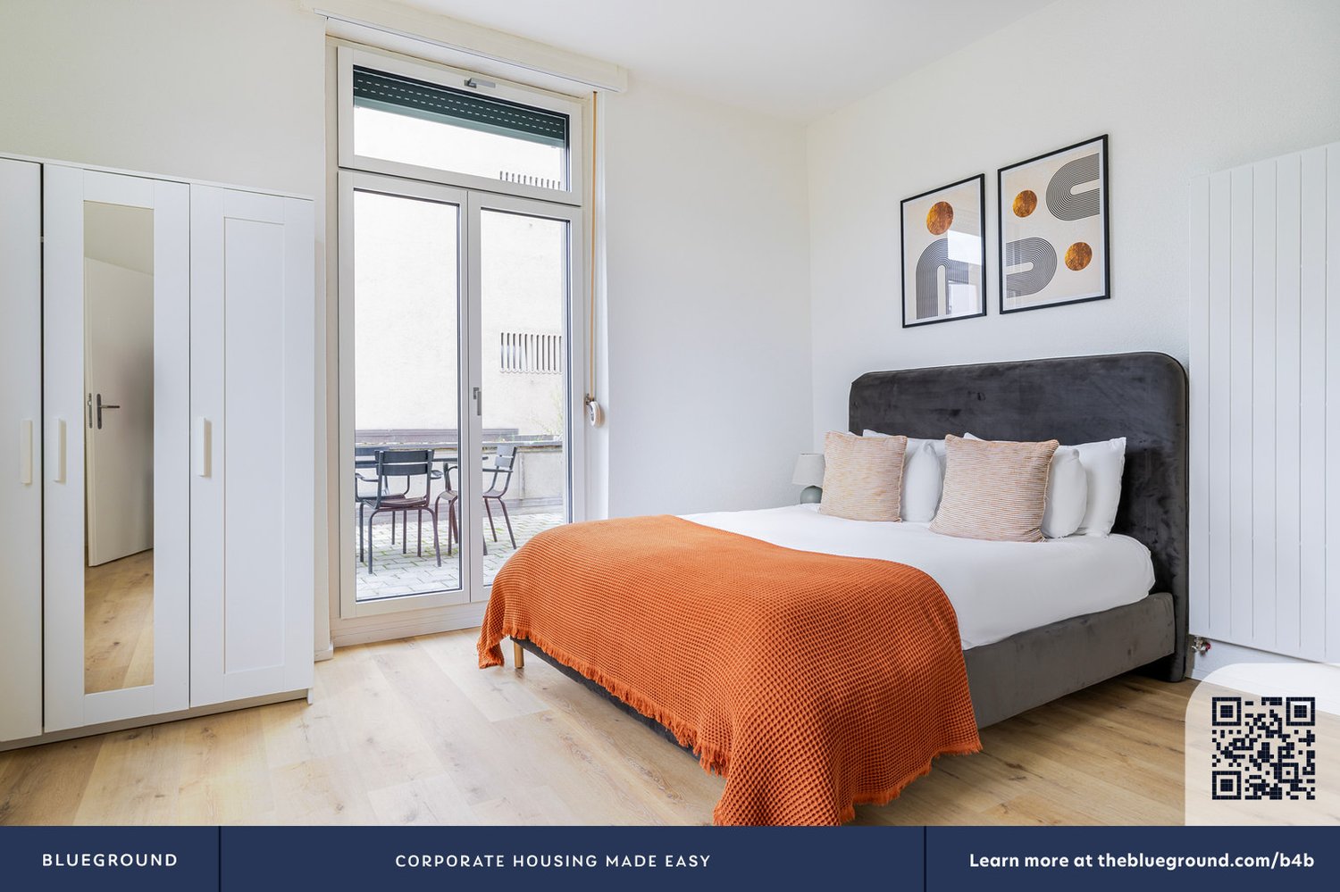 2 ½ rooms furnished flat