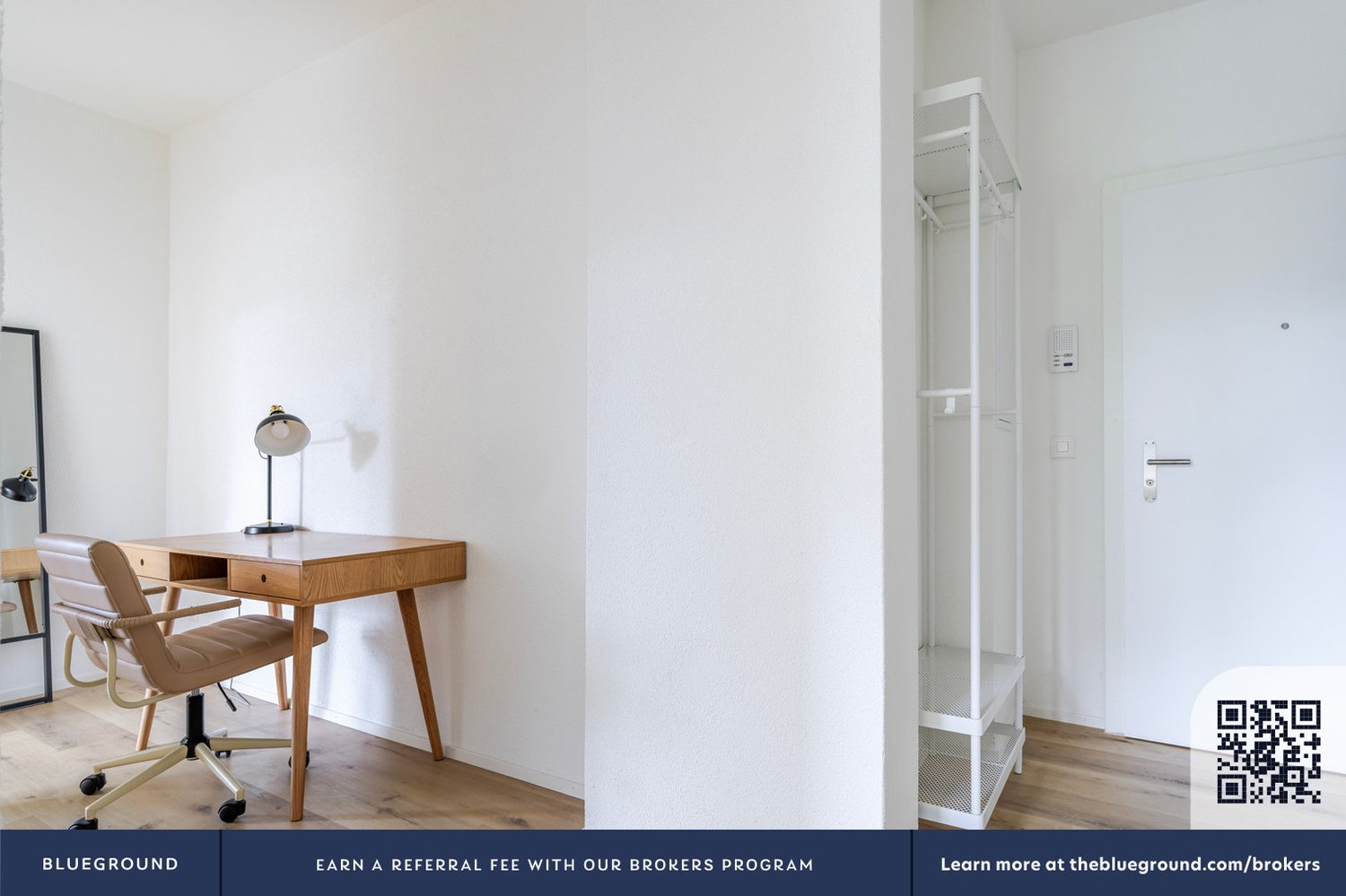2 ½ rooms furnished flat