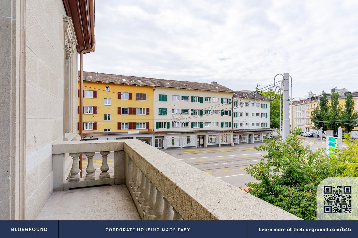 2 ½ rooms furnished flat