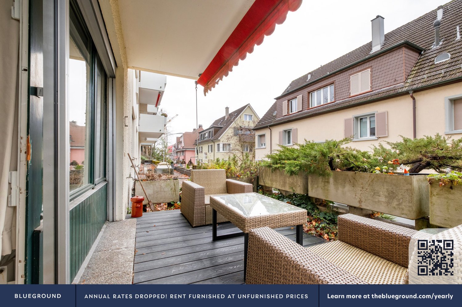 Appartement meublé de 2 ½ pièces