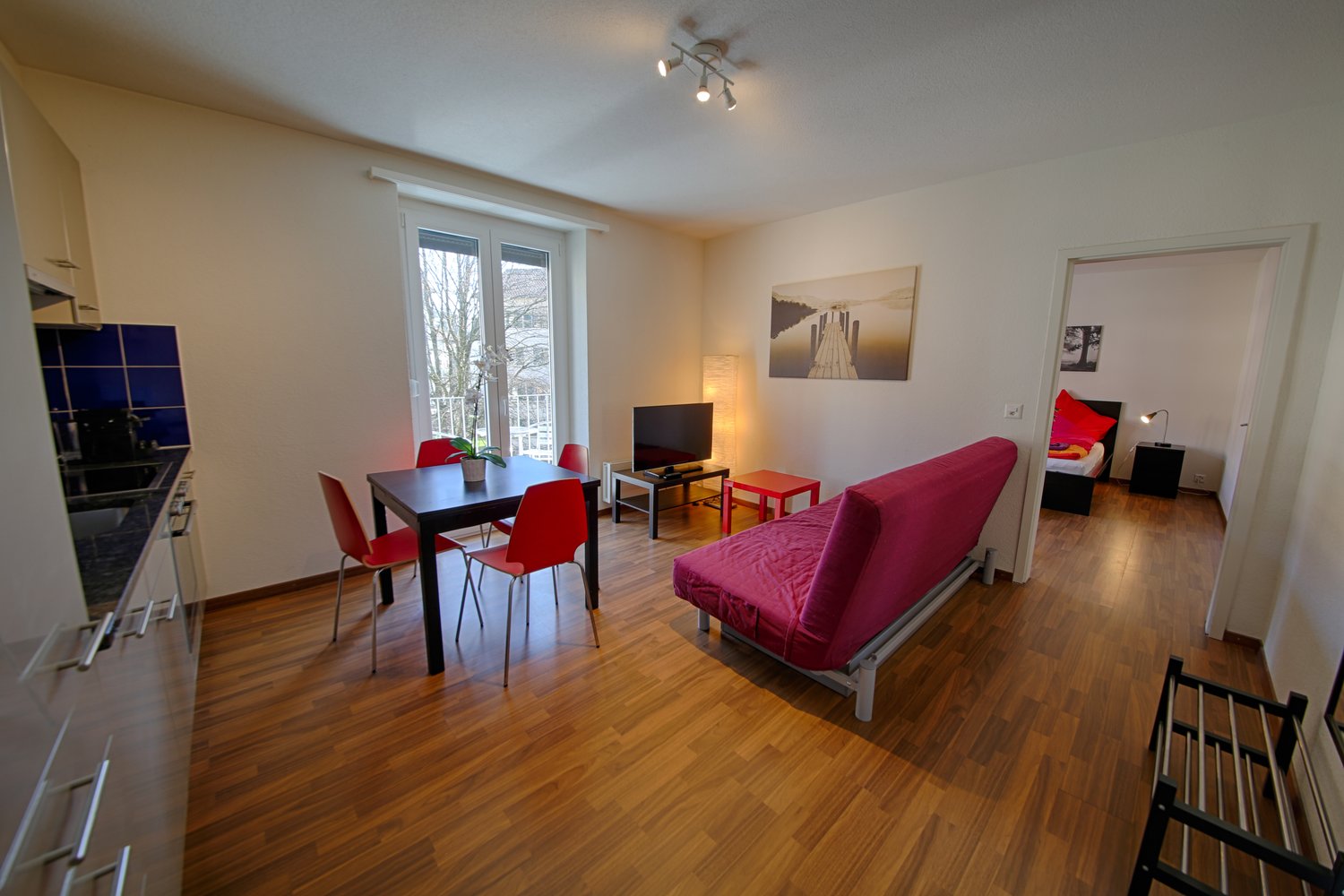 2 ½ rooms furnished flat