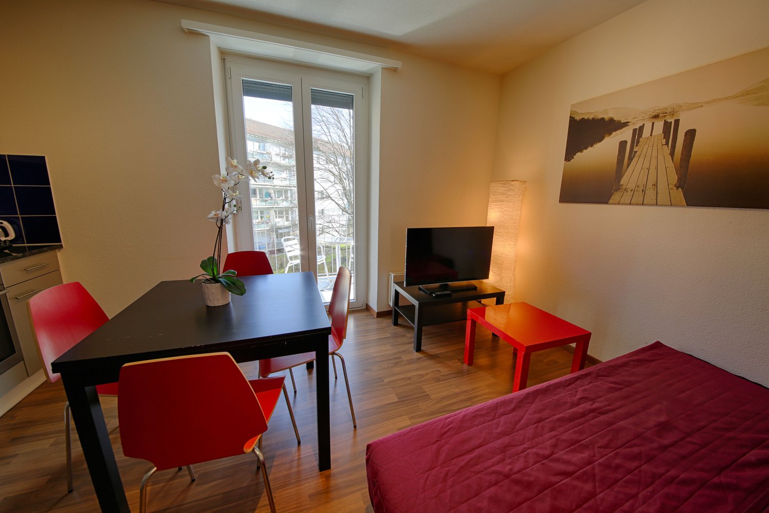 2 ½ rooms furnished flat