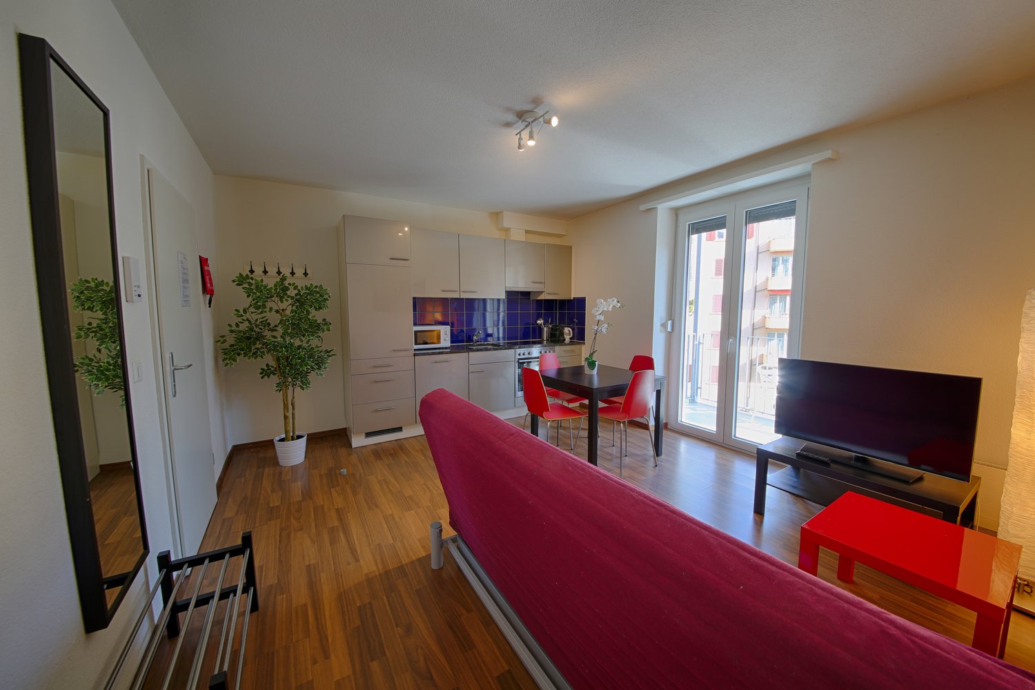 2 ½ rooms furnished flat