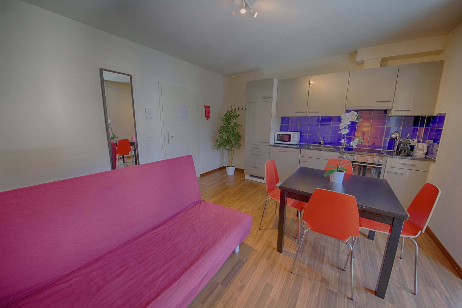 2 ½ rooms furnished flat