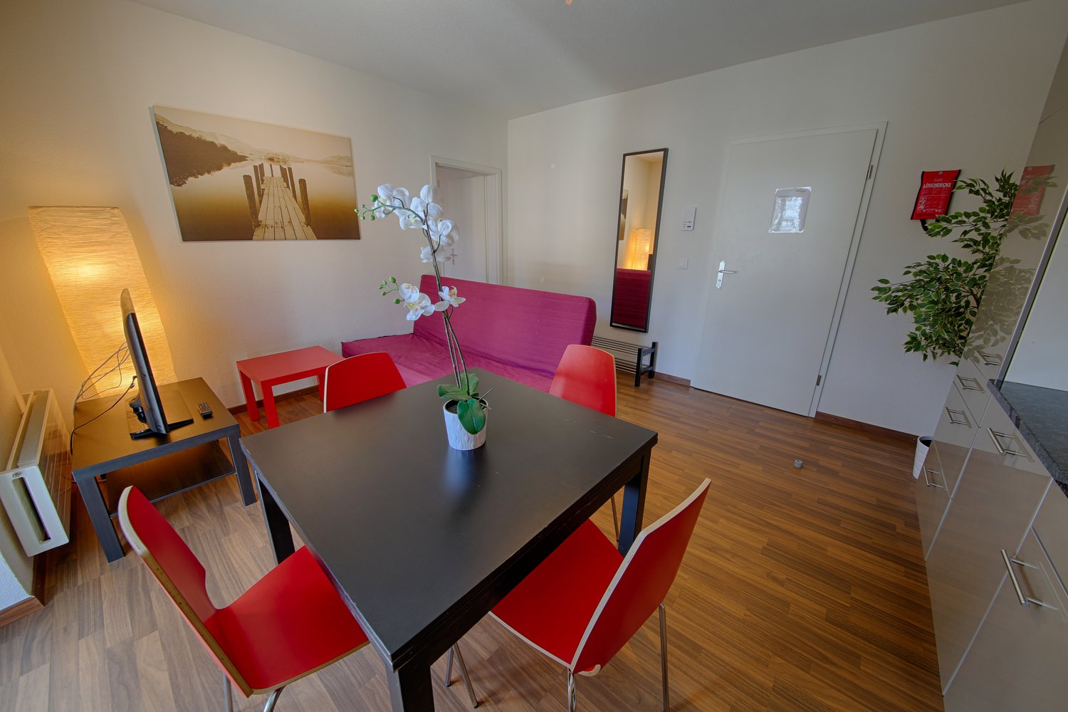 2 ½ rooms furnished flat