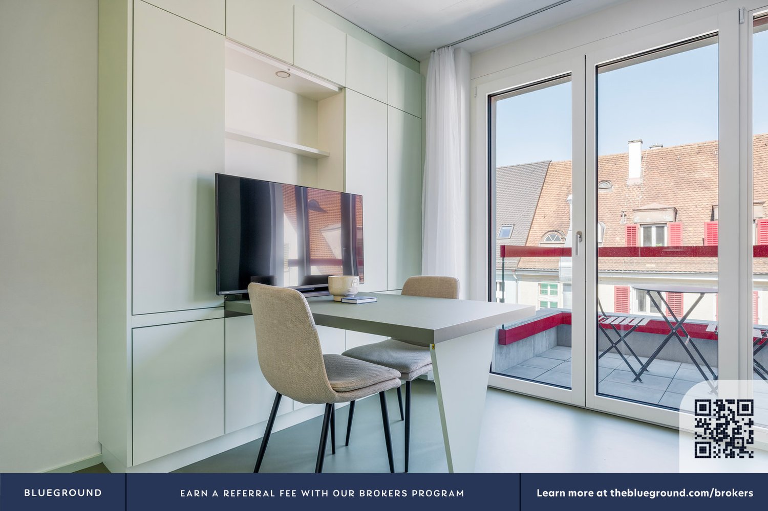 1 ½ rooms apartment