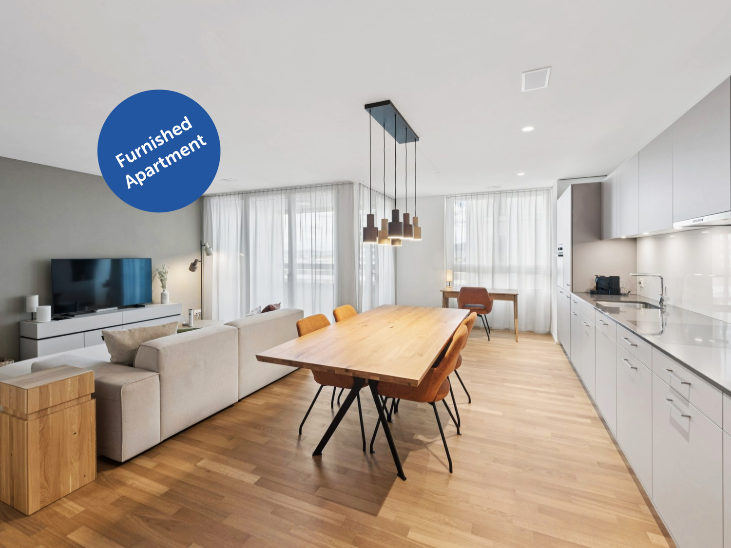 1 ½ rooms furnished flat