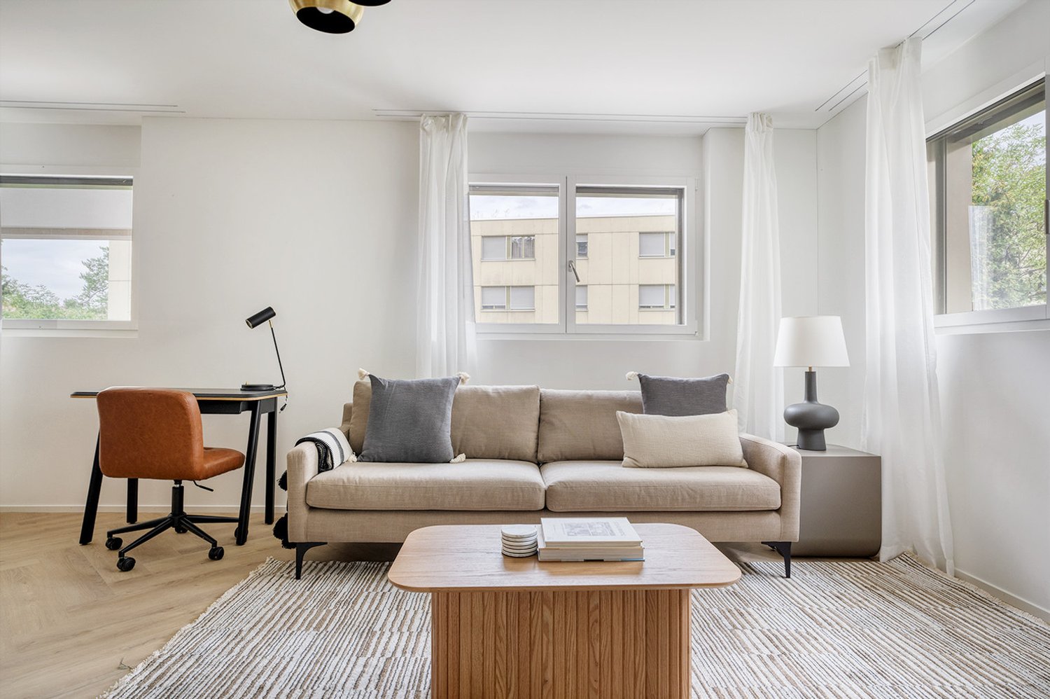 3 ½ rooms furnished flat