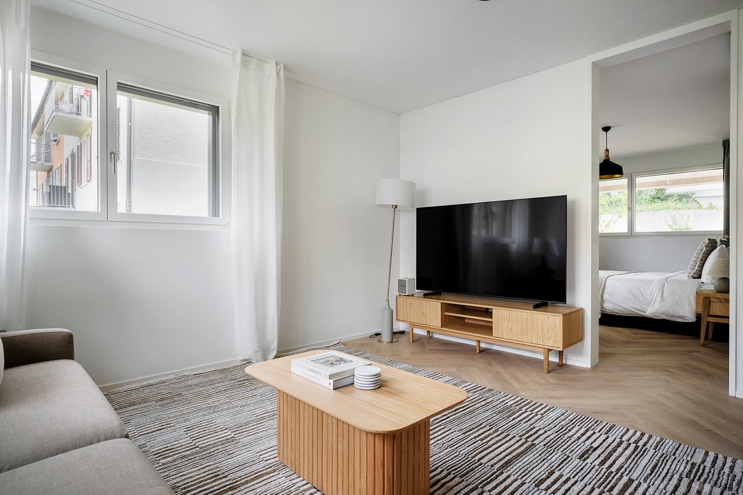 3 ½ rooms furnished flat