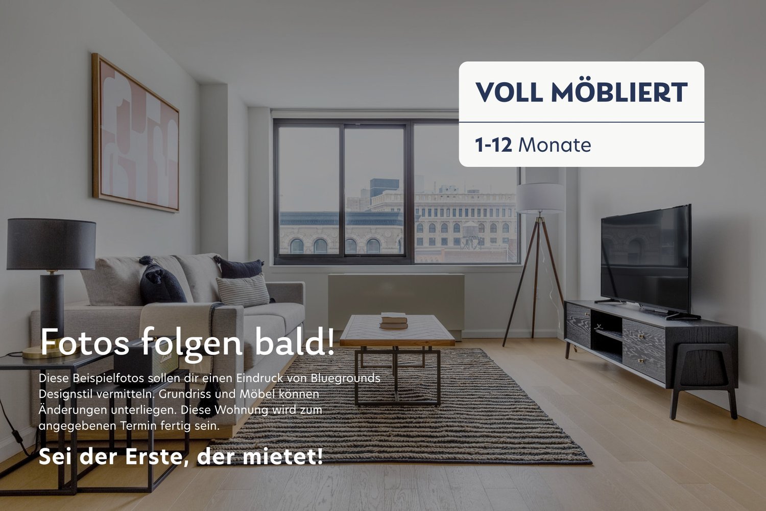 1 ½ rooms furnished flat