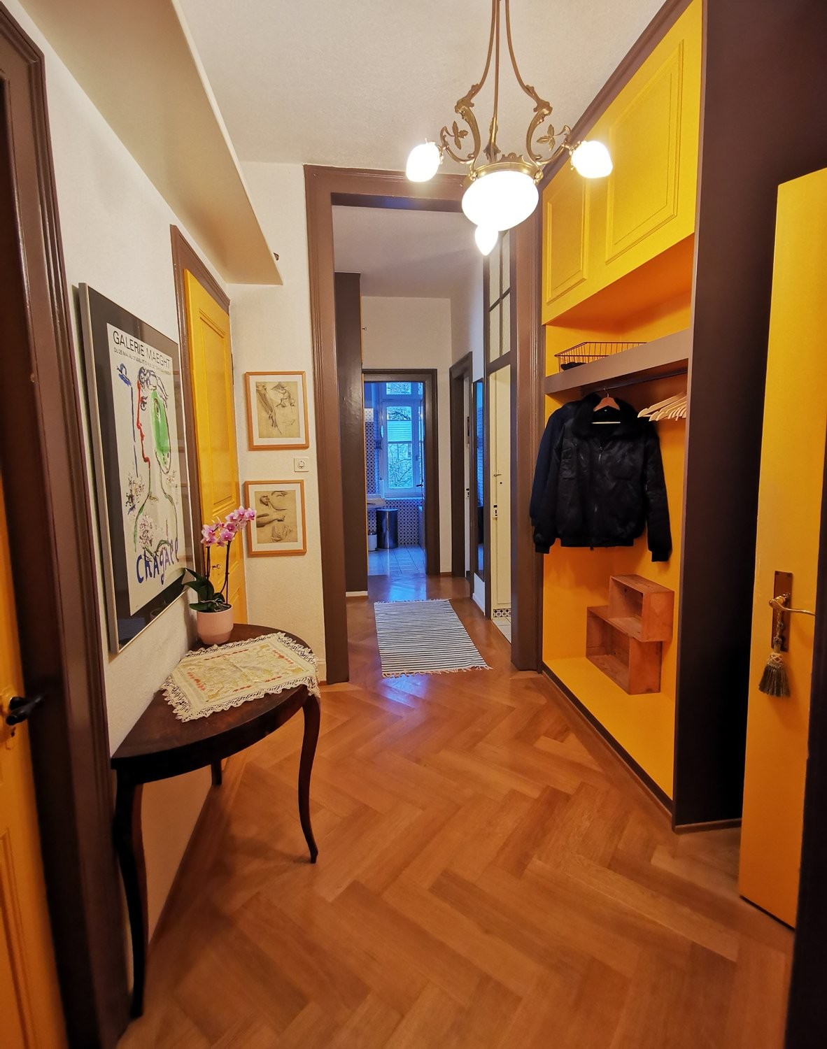 4 rooms furnished flat