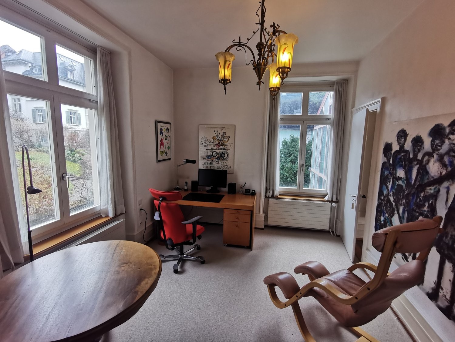 4 rooms furnished flat