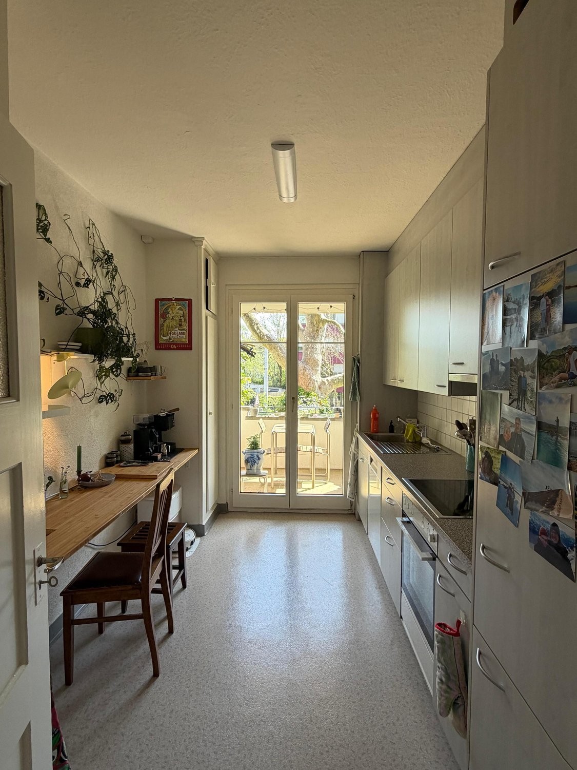 3 rooms furnished flat